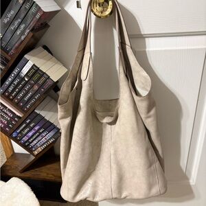FP Movement by Free People Cream Hobo Bag